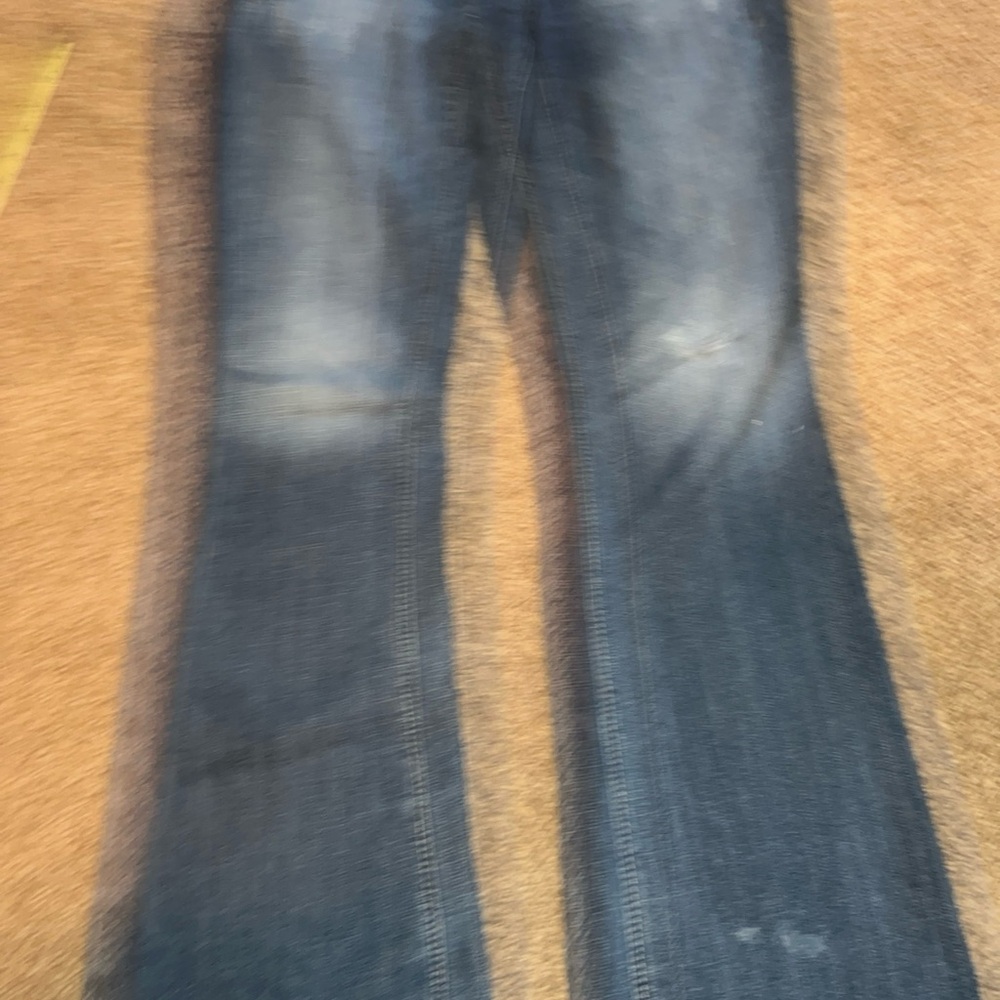Seven7 Dark Blue women’s Boot Cut Jeans size 8